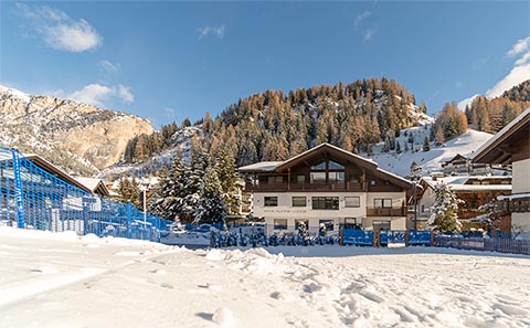 Garni Hotel direkt an der Skipiste