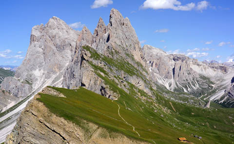 Seceda -Geisslerspitzen